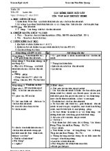 Giáo án Ngữ văn 10 - Tuần 20